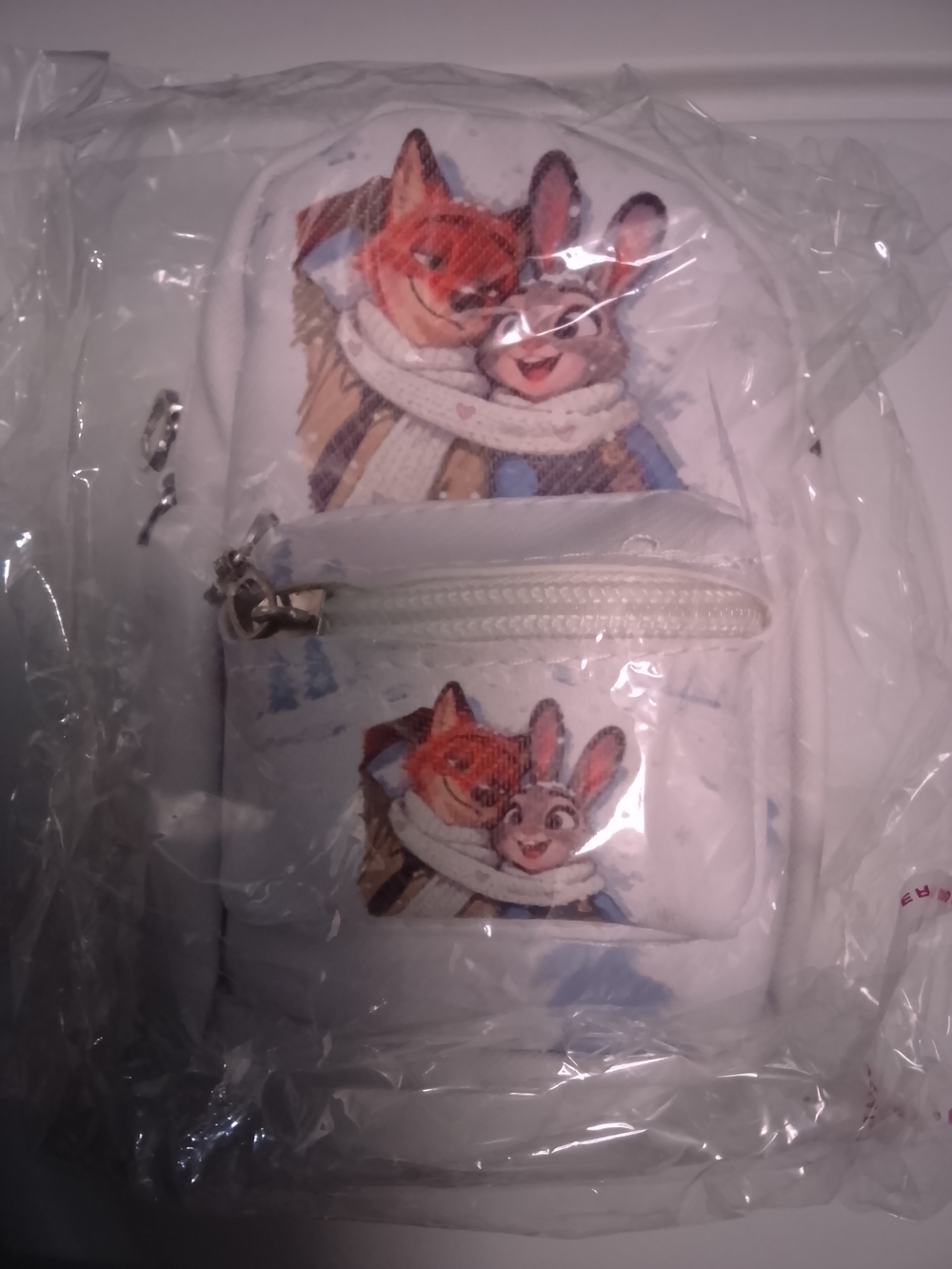 RARE Disney Zootopia mini backpack pouch